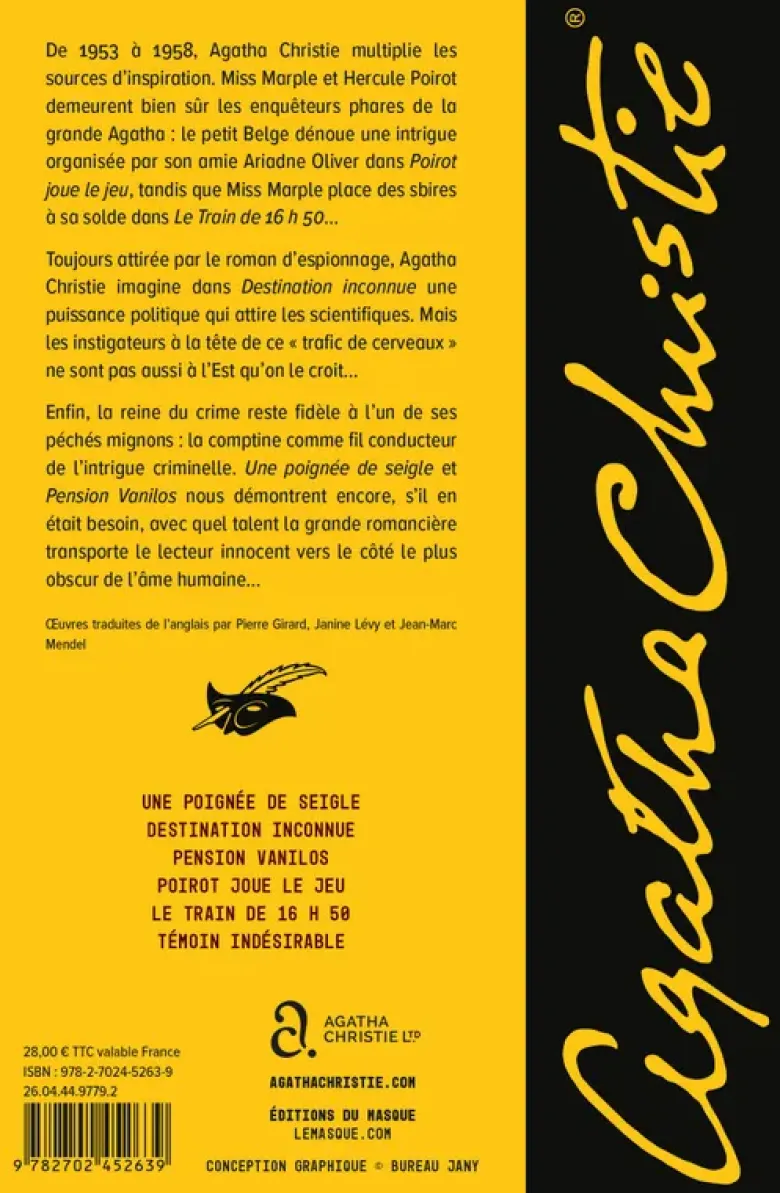 Agatha Christie, L'Intégrale, tome 10