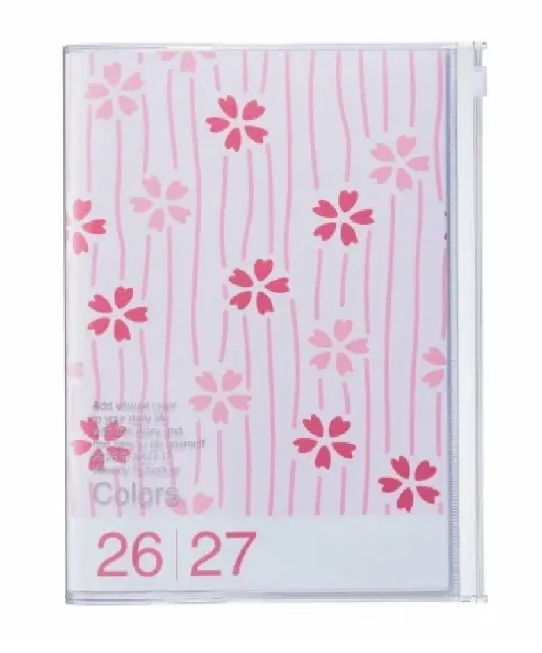 Agenda A5 2027 BLOSSOM - Rose