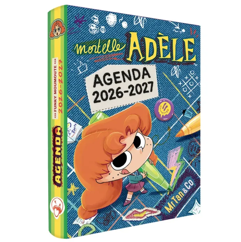 Agenda Scolaire Mortelle Adèle 2026-2027