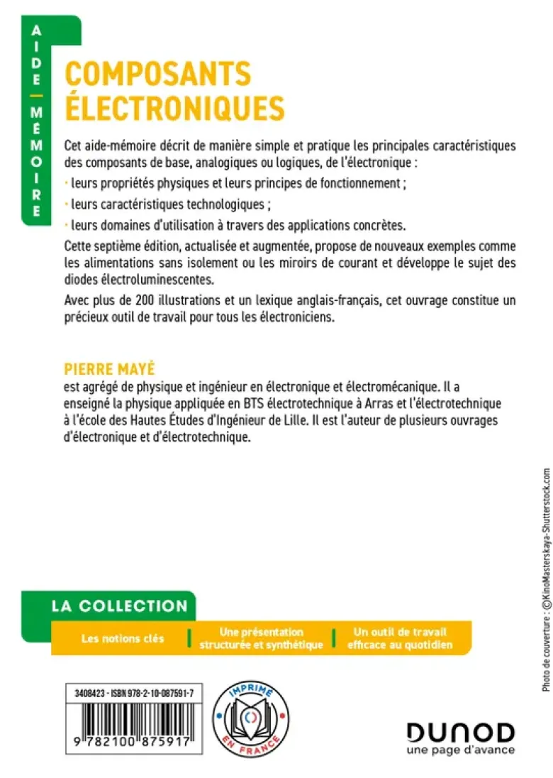 Aide-mémoire Composants électroniques - 7e éd.