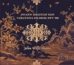 AlbumCD 12 CM LP Bach : Variations Goldberg BWV 988 / Julien Wolfs