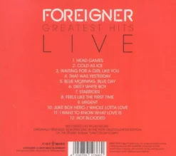 AlbumCD 12 CM LP Greatests Hits Live
