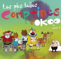 AlbumCD 12 CM LP Les plus belles comptines d'Okoo (Volume 2)