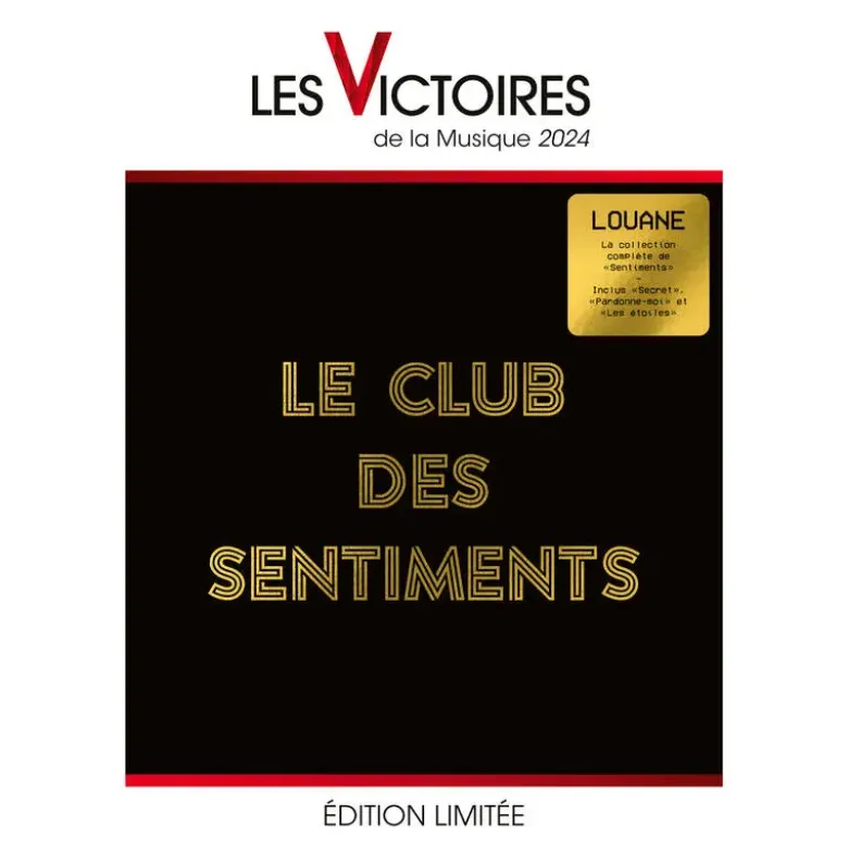 AlbumCD 12 CM LP Sentiments Heureux (nan j’déconne) : Le club des sentiments
