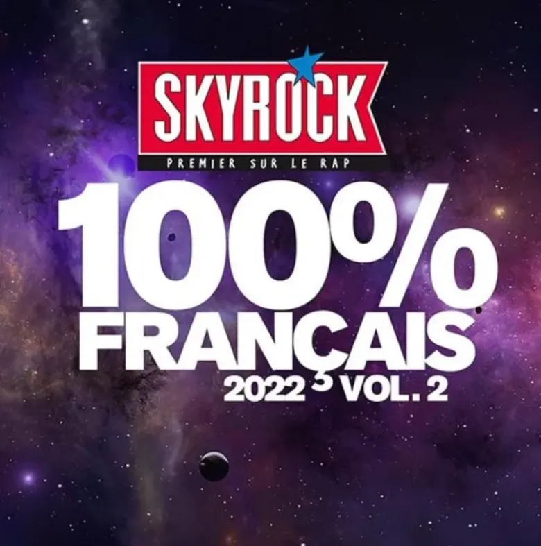 AlbumCD 12 CM LP Skyrock 100% Français 2022 Vol. 2