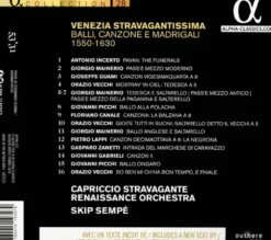 AlbumCD 12 CM LP Venezia Stravagantissima