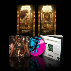Album33 T 30 CM Shaka Ponk LP Picture Disc Bleu Rose