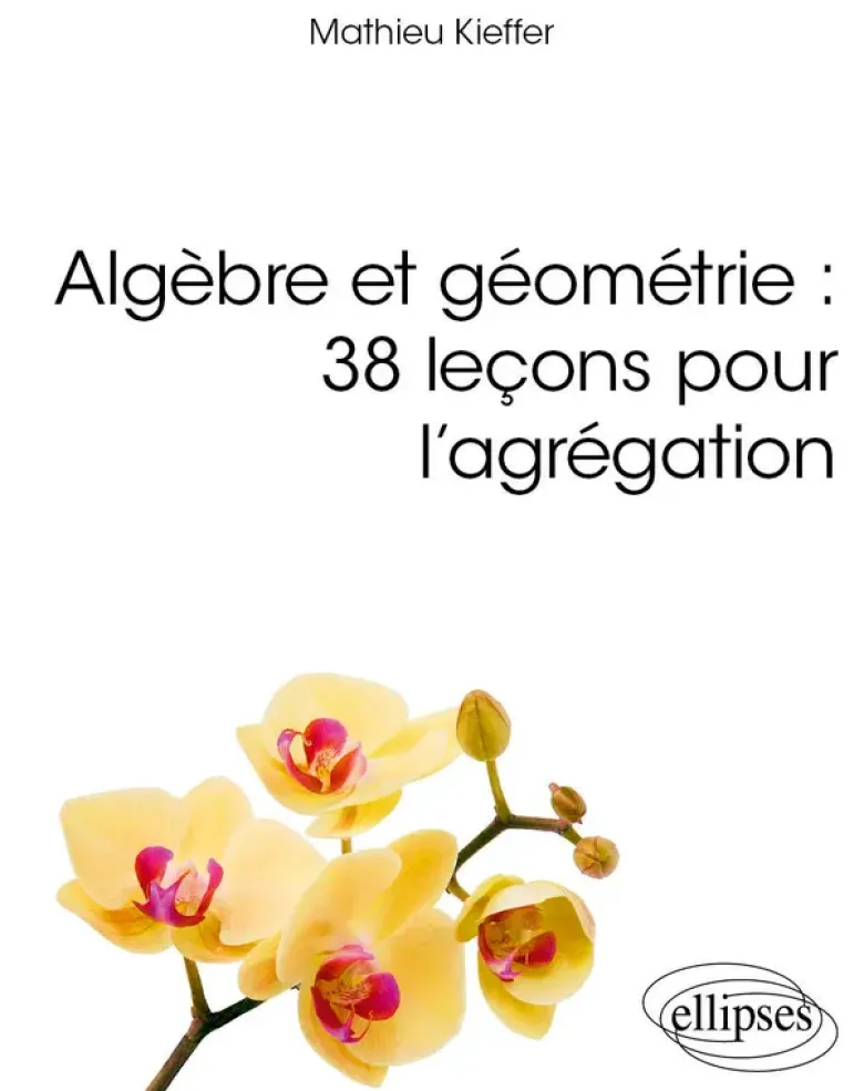 Algèbre et géométrie