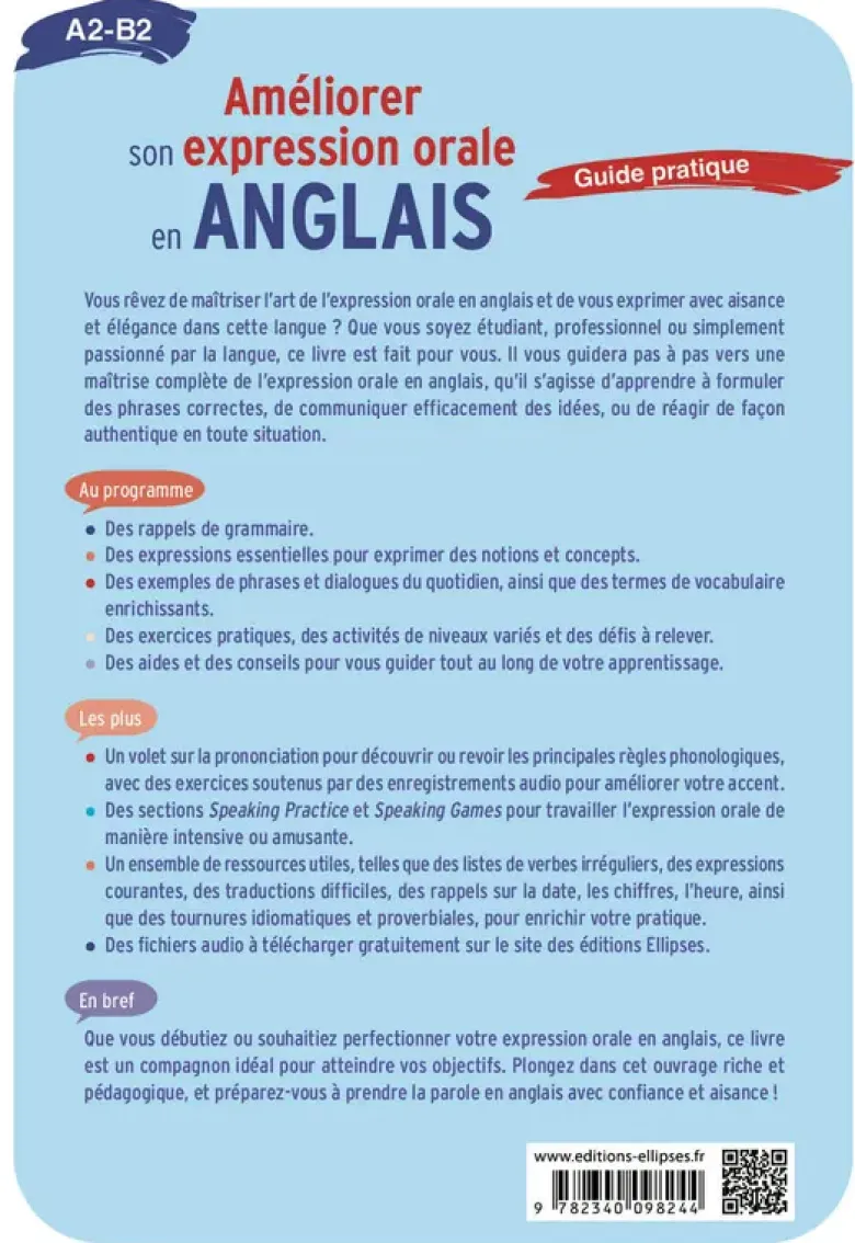 Améliorer son expression orale en anglais