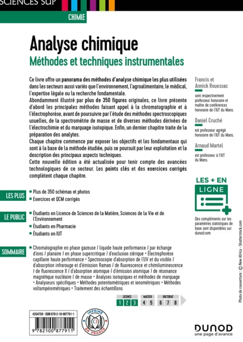 Analyse chimique - 10e éd.