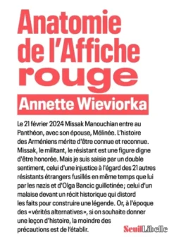 Anatomie de l'Affiche rouge