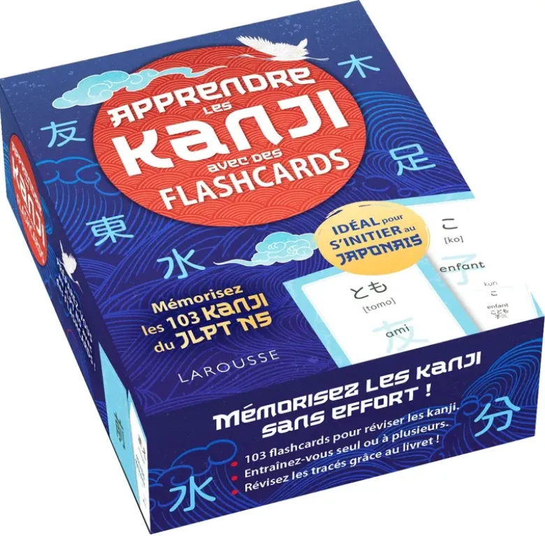 Apprendre les kanji avec des flashcards