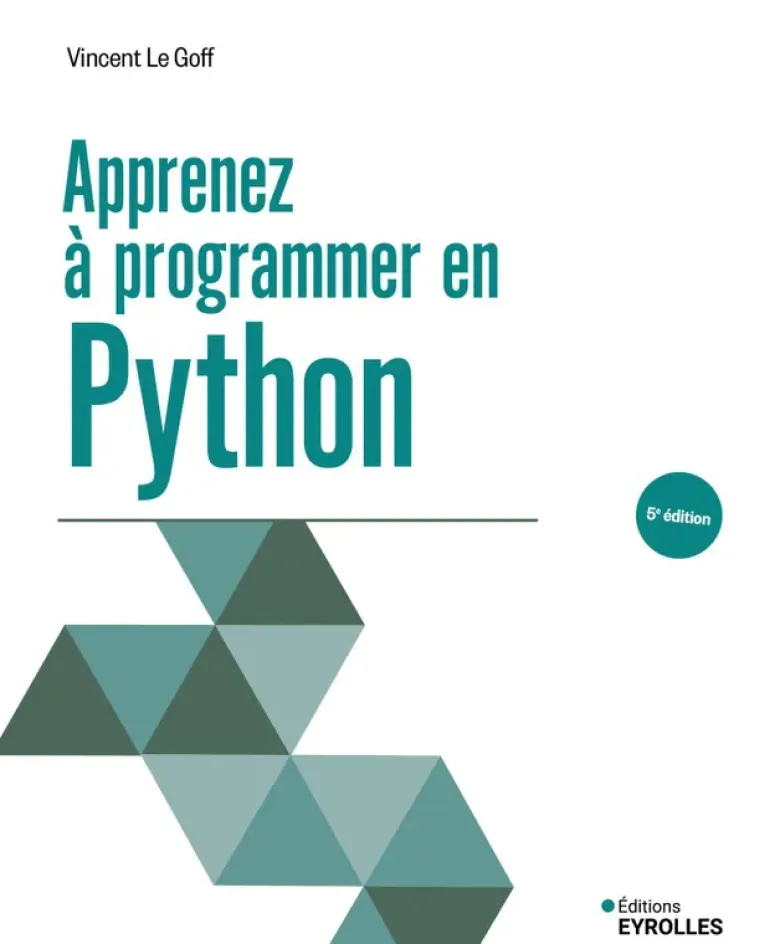 Apprenez à programmer en Python - 5e