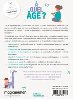 A quel âge ?