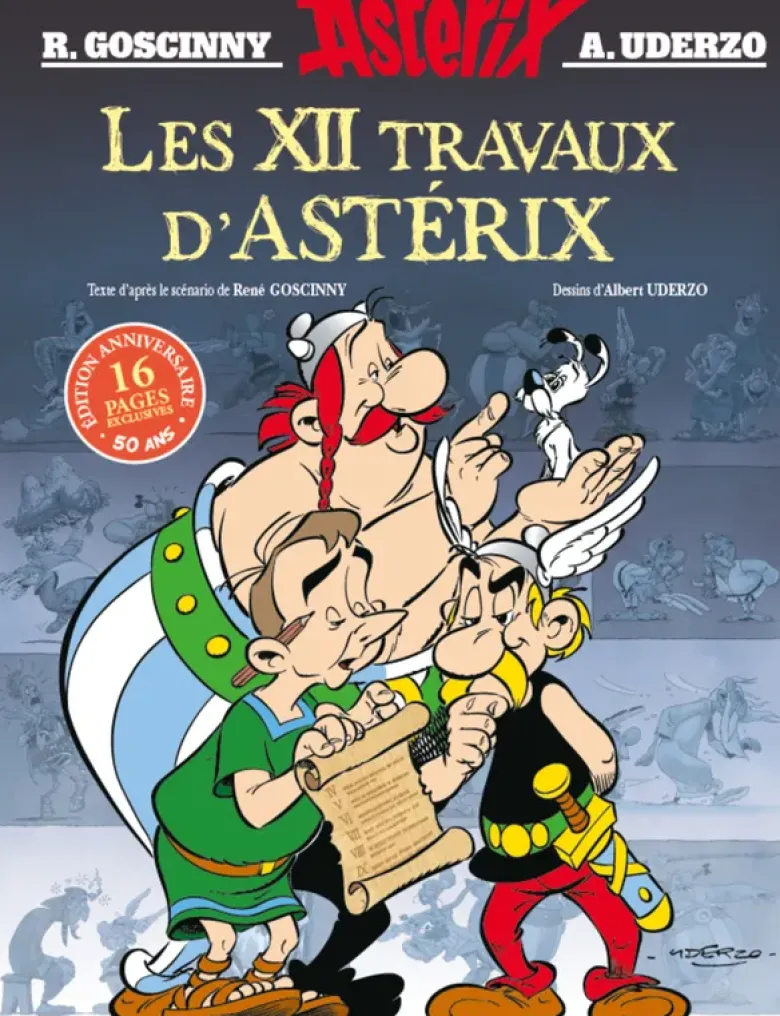 Astérix - Les XII travaux d'Astérix - Édition 50 ans