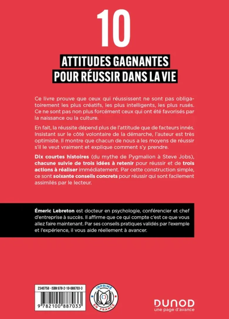 10 attitudes gagnantes pour réussir dans la vie