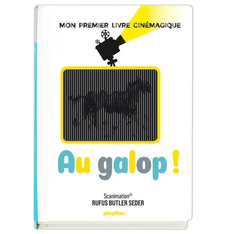Au galop ! Mon premier livre cinémagique - nouvelle édition