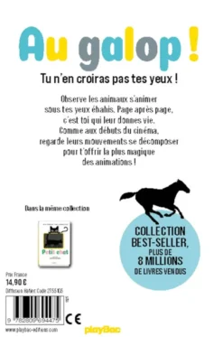 Au galop ! Mon premier livre cinémagique - nouvelle édition
