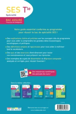 Bac Assuré - SES Spécialité Terminale