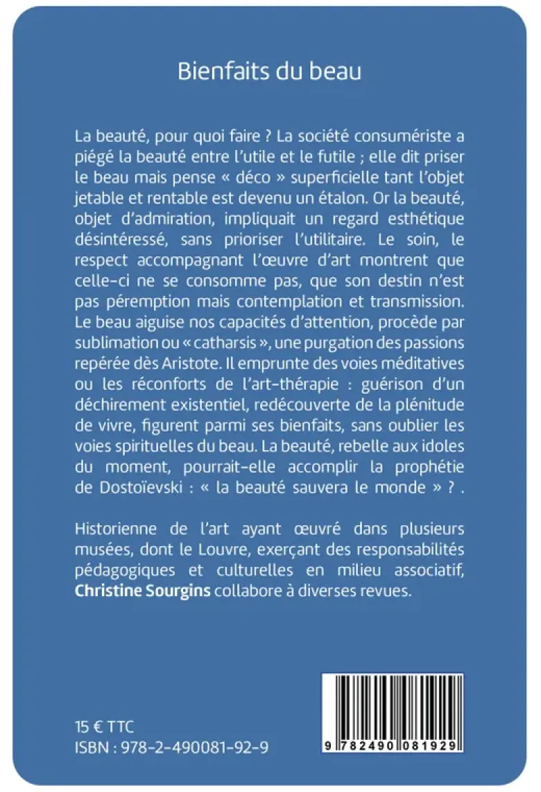Bienfaits du beau