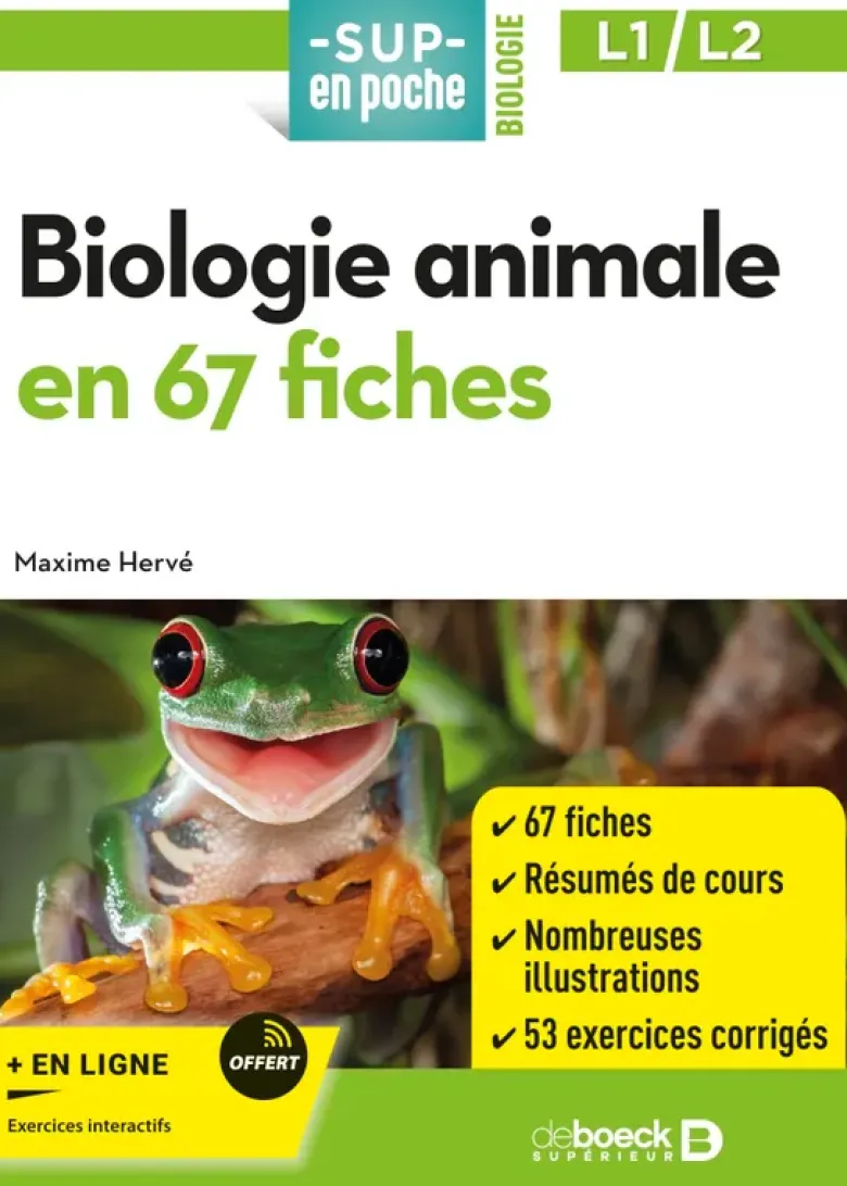 Biologie animale en 67 fiches