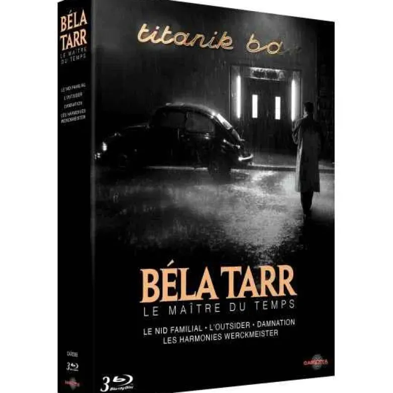 Béla Tarr, le maître du temps - Coffret : Le Nid familial + L'Outsider + Damnation + Les Harmonies Werckmeister - Blu-ray