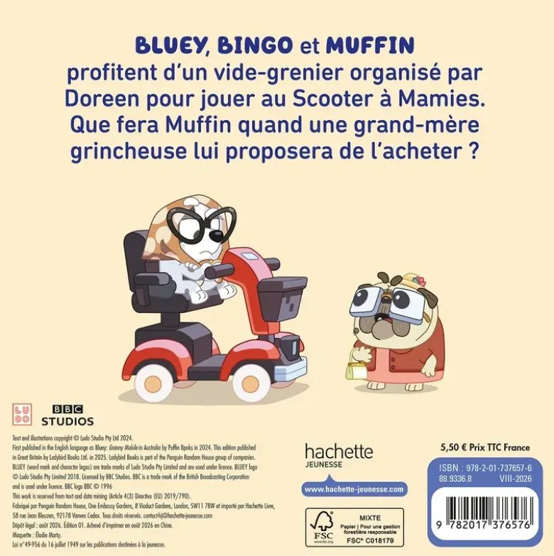 Bluey - Le scooter à mamies
