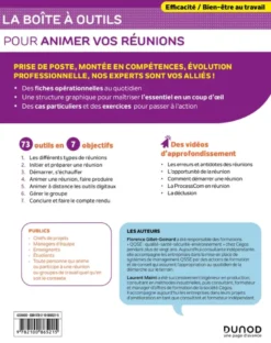 Boîte à outils Efficacité / Bien-être au travailLa boîte à outils pour animer vos réunions- 2e éd