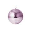 Boule disco à facettes - Rose Pâle - 15 cm