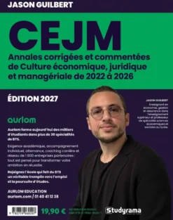 BTS - Annales corrigées CEJM