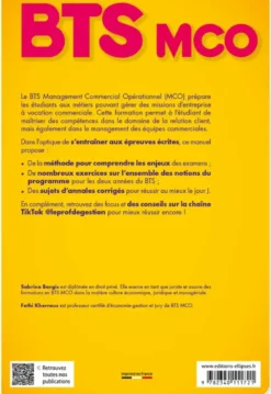 BTS MCO : Management commercial opérationnel
