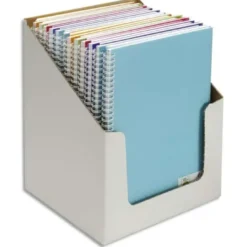 Carnet de croquis A4 à spirales 50 feuilles 120g (couleurs assorties)