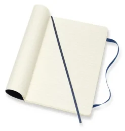 Carnet grand format souple - Pages lignées - Marine