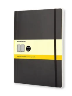 Carnet XL souple - Pages quadrillées