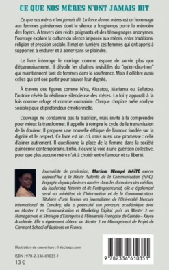 Ce que nos mères n'ont jamais dit