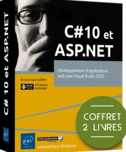 C# 10 et ASP.NET - Coffret de 2 livres : Développement d'applications web avec Visual Studio 2022