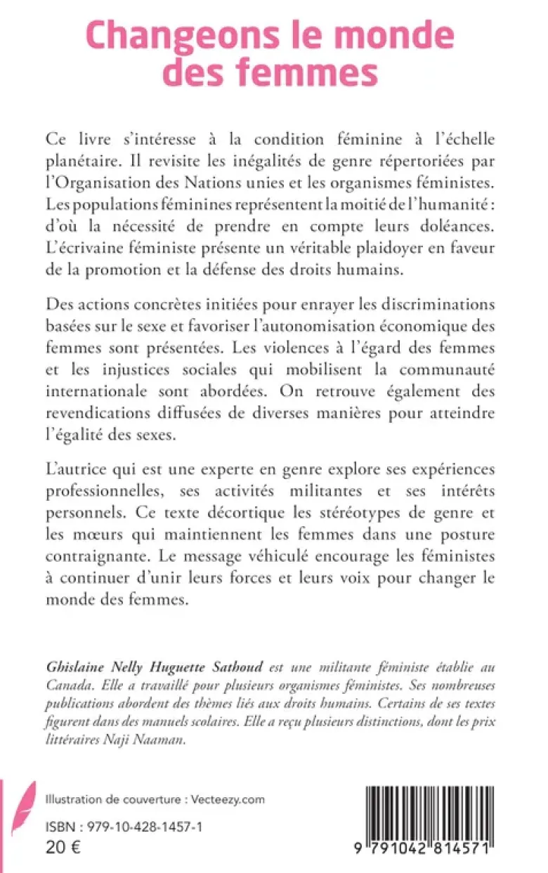 Changeons le monde des femmes