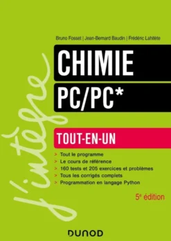 Chimie Tout-en-un PC/PC* - 5e éd.