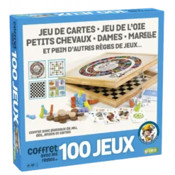 Coffret 100 Jeuxen Bois
