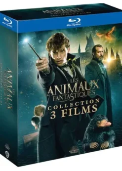 Coffret Les Animaux fantastiques + Les Crimes de Grindelwald + Les Secrets de Dumbledore - Blu-ray