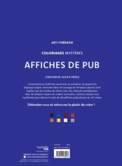 Coloriages mystères - Affiches de pub