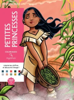 Coloriages mystères Disney - Petites princesses