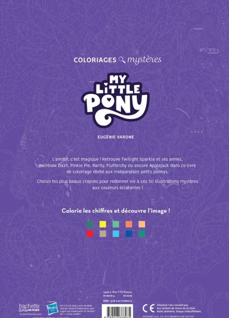 Coloriages Mystères - My Little Pony
