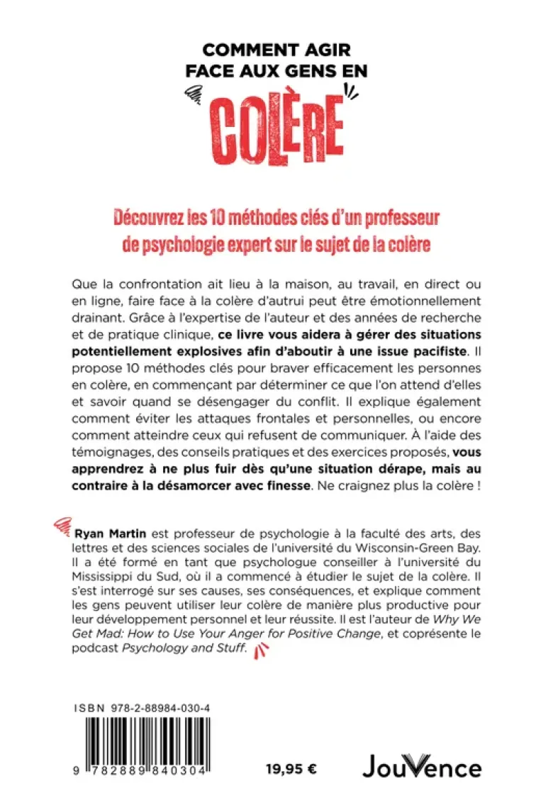 Comment agir face aux gens en colère