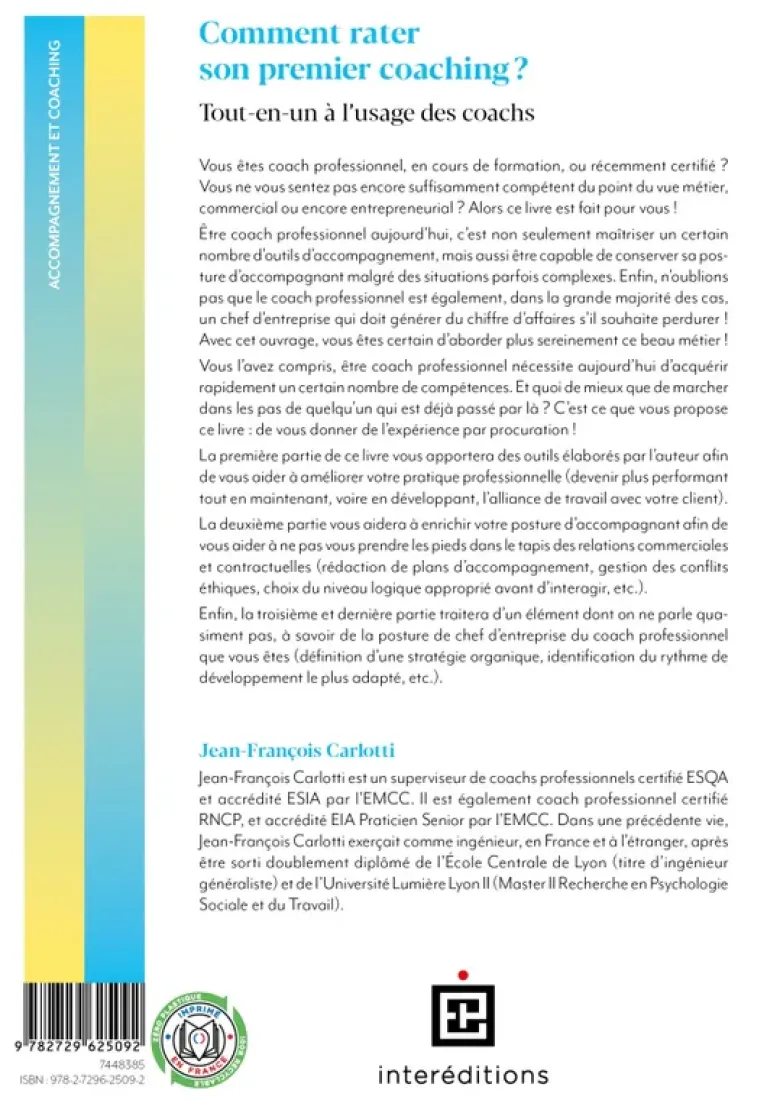 Comment rater son premier coaching ?