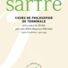 Cours de philosophie de terminale pris sous la dictée par son élève Maurice Mermet