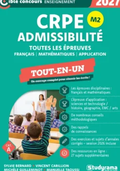 CRPE – Admissibilité – Toutes les épreuves (Concours 2026-2027)