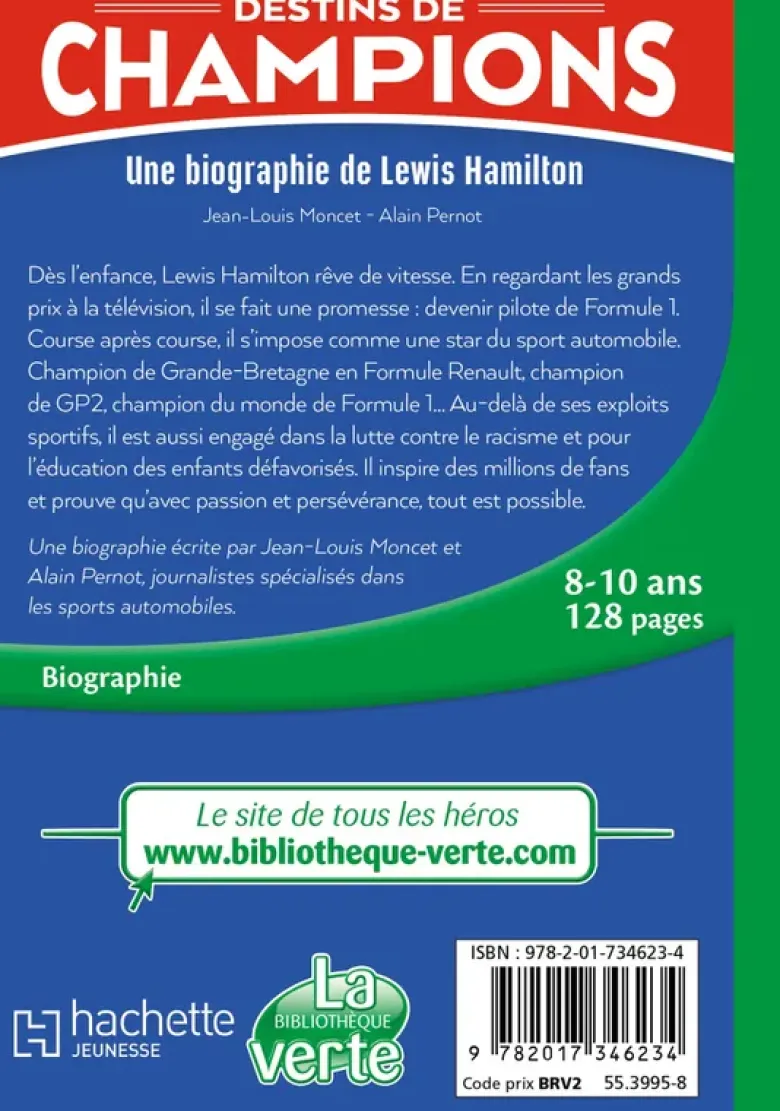 Destins de champions, Tome 27 - Une biographie de Lewis Hamilton