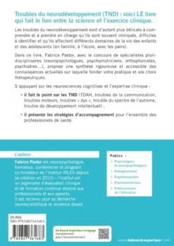 Diagnostic et accompagnement des troubles du neurodéveloppement