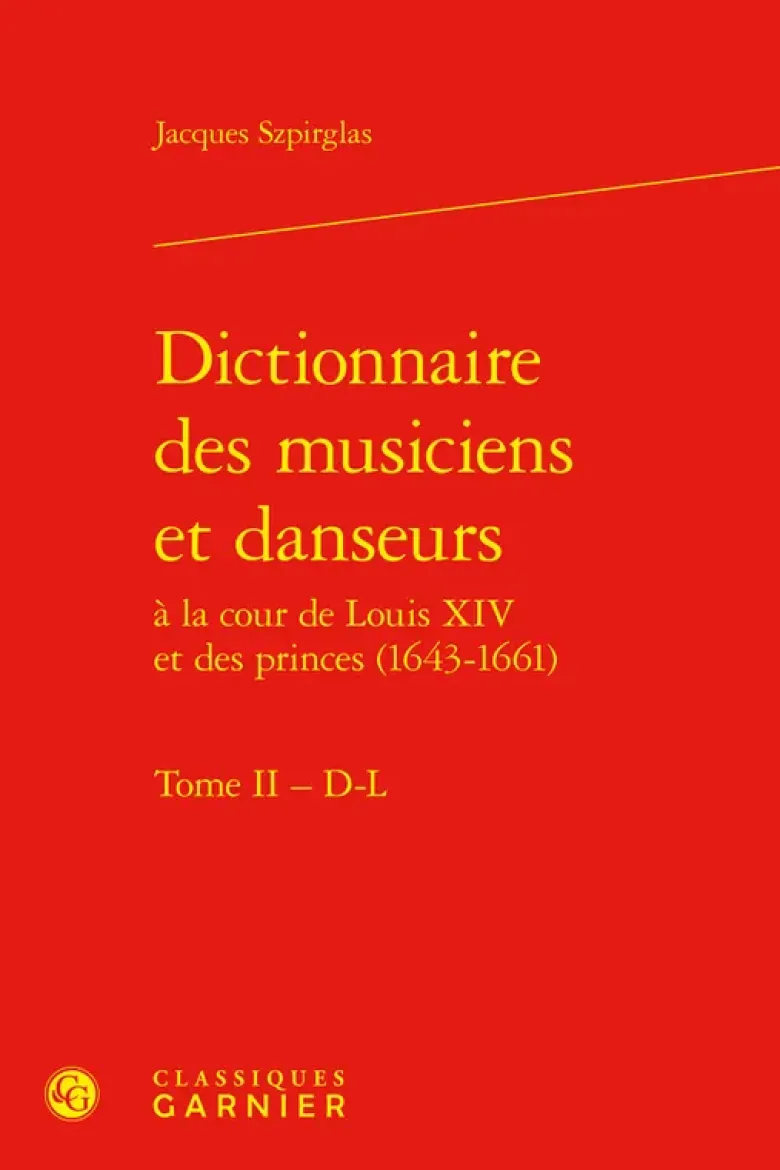 Dictionnaire des musiciens et danseurs